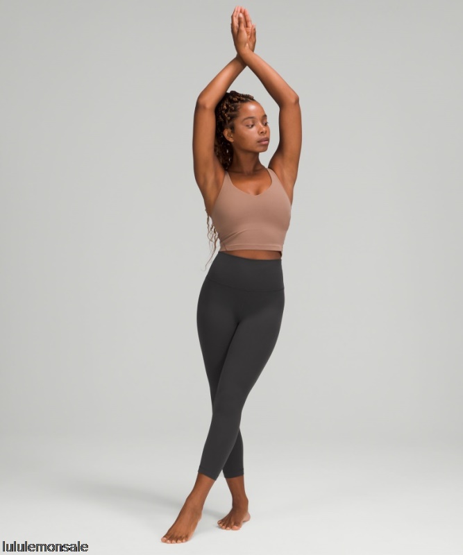 Lululemon Damen DELULU215 | Graphitgrau Align High-rise Crop 23
